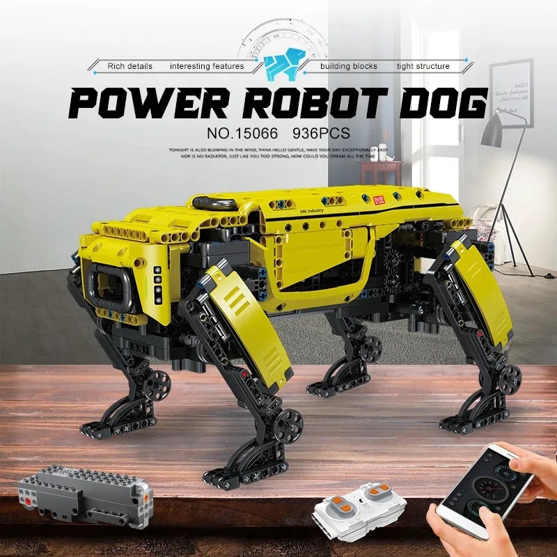 MOULD KING 15066/15075 Technic - Home Security Robot Dog recension och pris