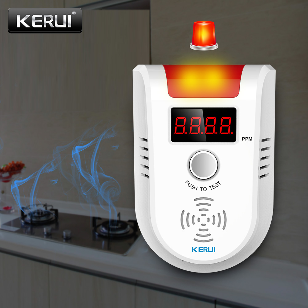 KERUI GD13 LPG GAS Detector Al - Home Security Gate recension och pris