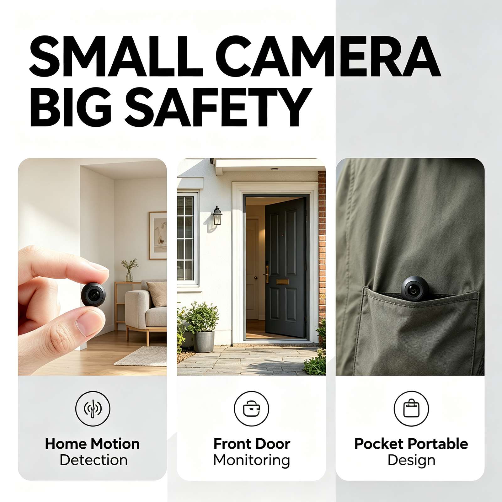 E17 Mini WiFi Security Camera, - Home Security Indoor Cameras recension och pris