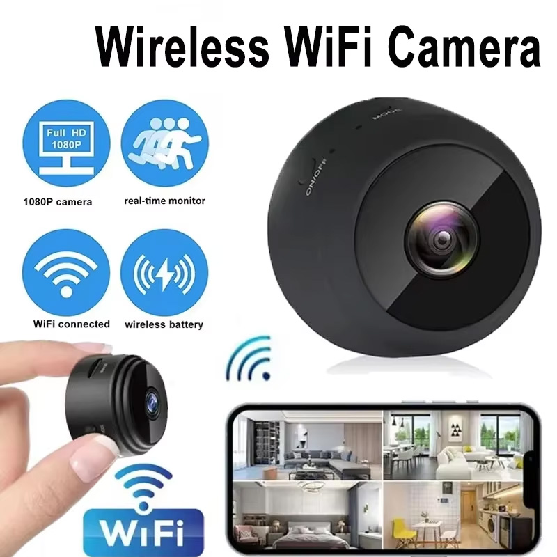 New A9 Camera Wifi 1080p HD Wi - Home Security Wireless Cameras recension och pris