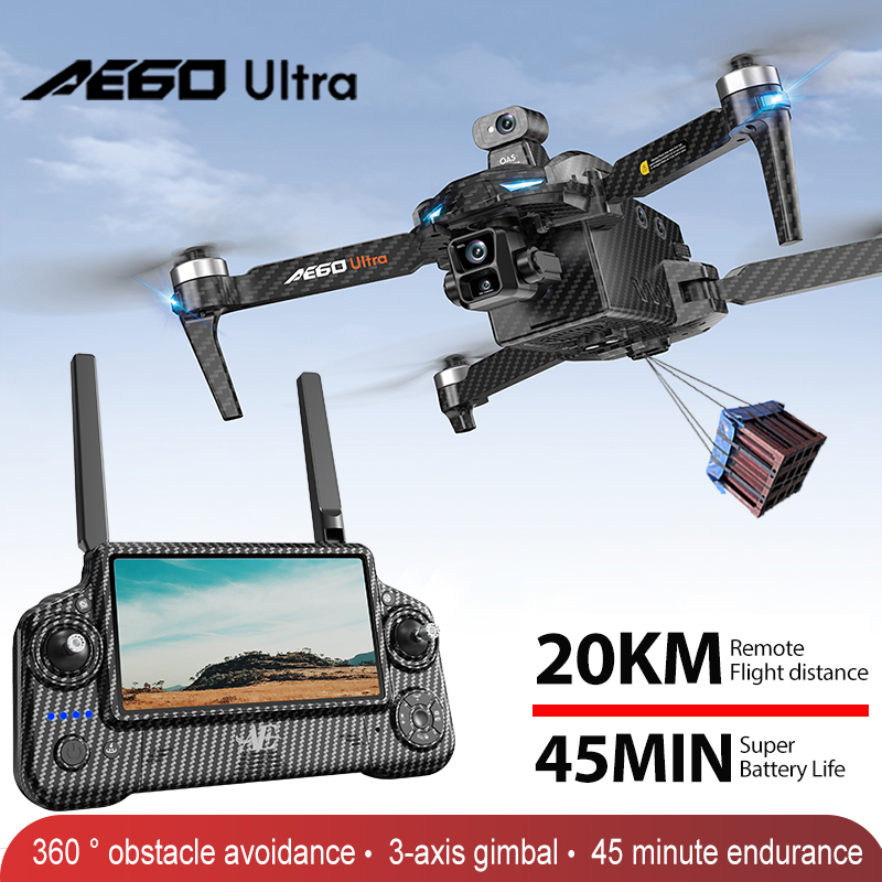 AE60 GPS Drone Professional 8K - Home Security Beams recension och pris