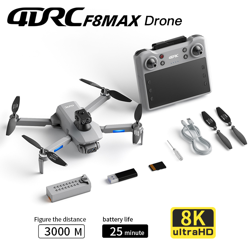 F8 MAX GPS Drone Professional - Home Security Cameras Outdoor recension och pris