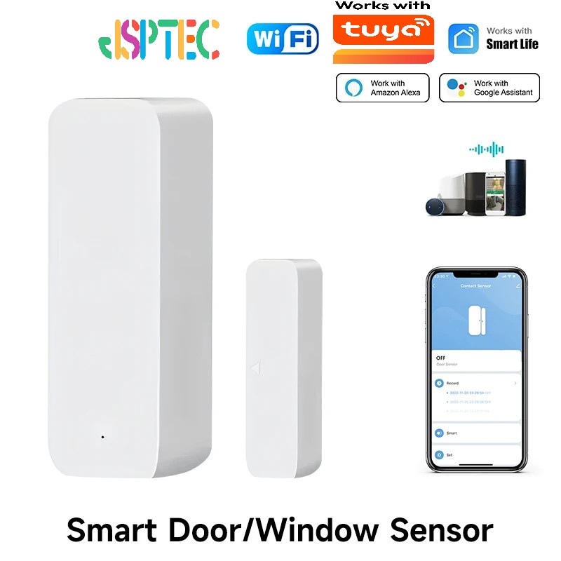 Tuya WiFi Smart Door Sensor Do - Home Security Equipment recension och pris