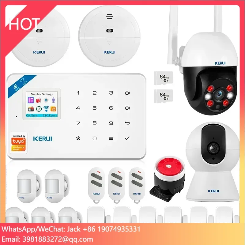 KERUI W181 Tuya Smart APP Home - Home Security Wireless Cameras recension och pris