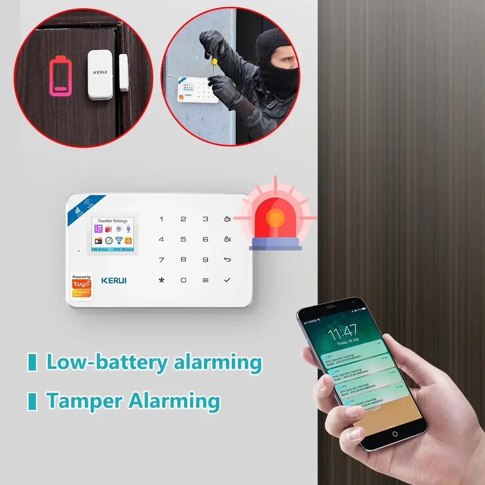KERUI W181 Tuya Smart APP Home - Home Security Wireless Cameras recension och pris
