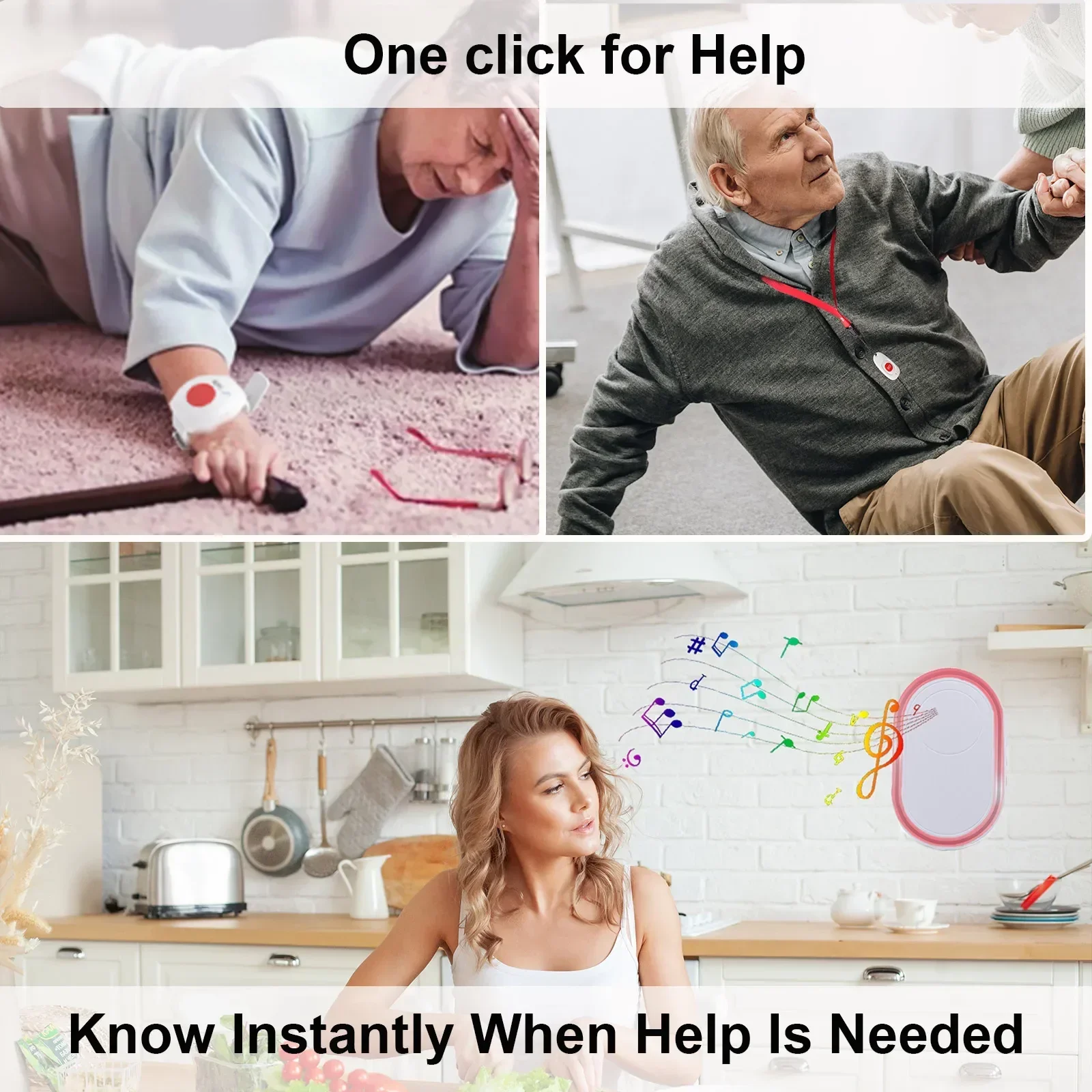 Topvico Wireless Caregiver Pag - Home Security Equipment recension och pris