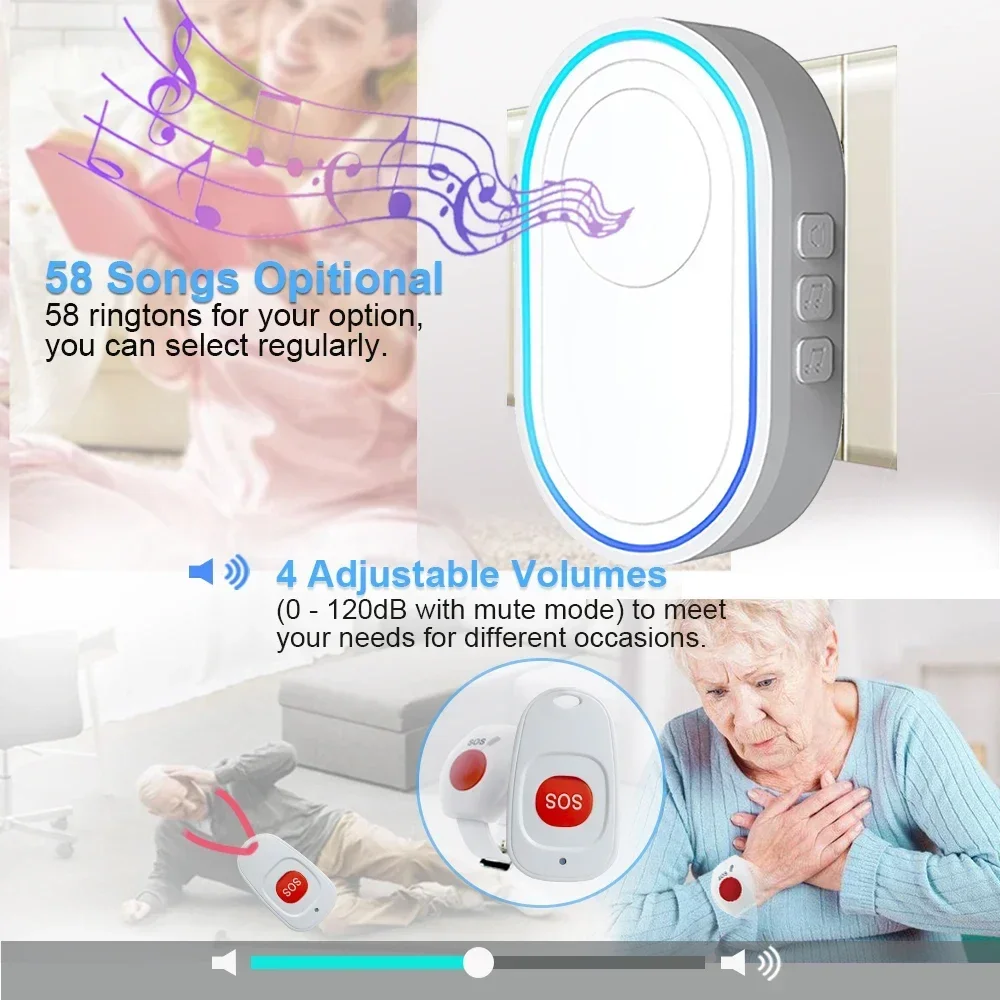 Topvico Wireless Caregiver Pag - Home Security Equipment recension och pris