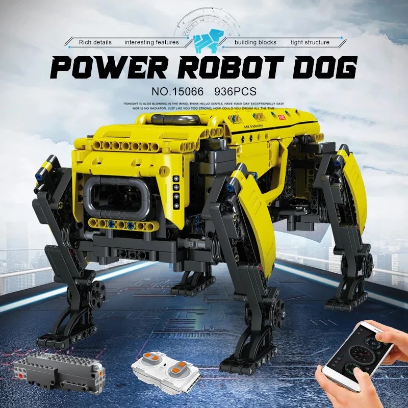 MOULD KING 15066/15075 Technic - Home Security Robot Dog recension och pris