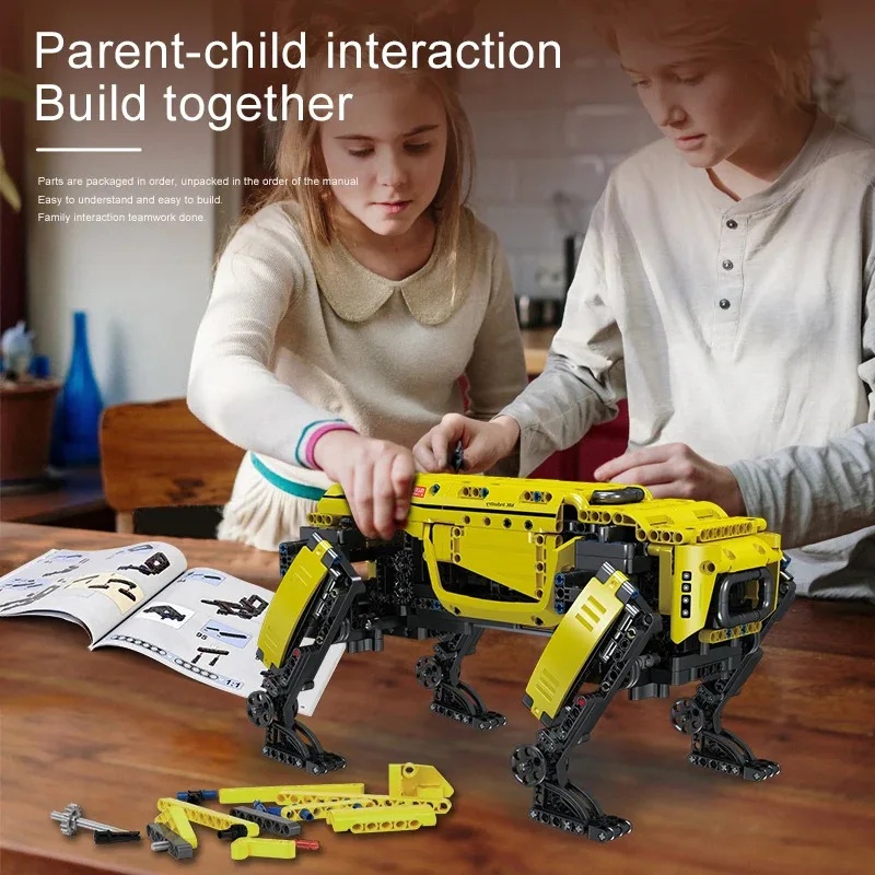 MOULD KING 15066/15075 Technic - Home Security Robot Dog recension och pris