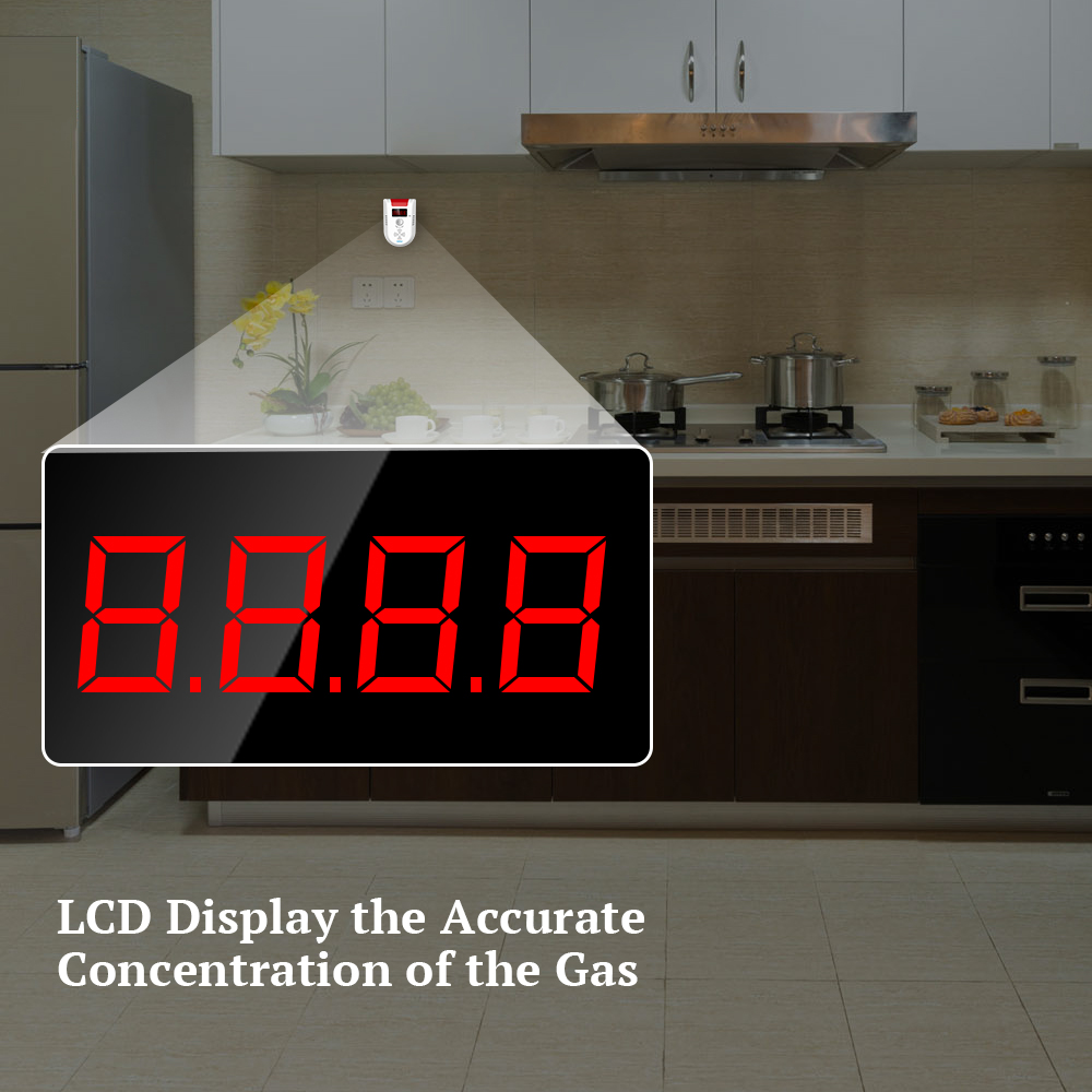 KERUI GD13 LPG GAS Detector Al - Home Security Equipment recension och pris