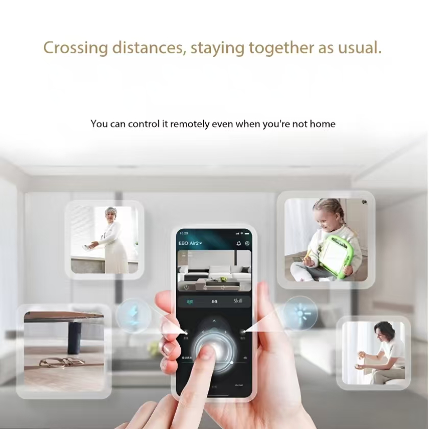 Enabot EBO AIR 2 Companion Rob - Home Security Robot Dog recension och pris