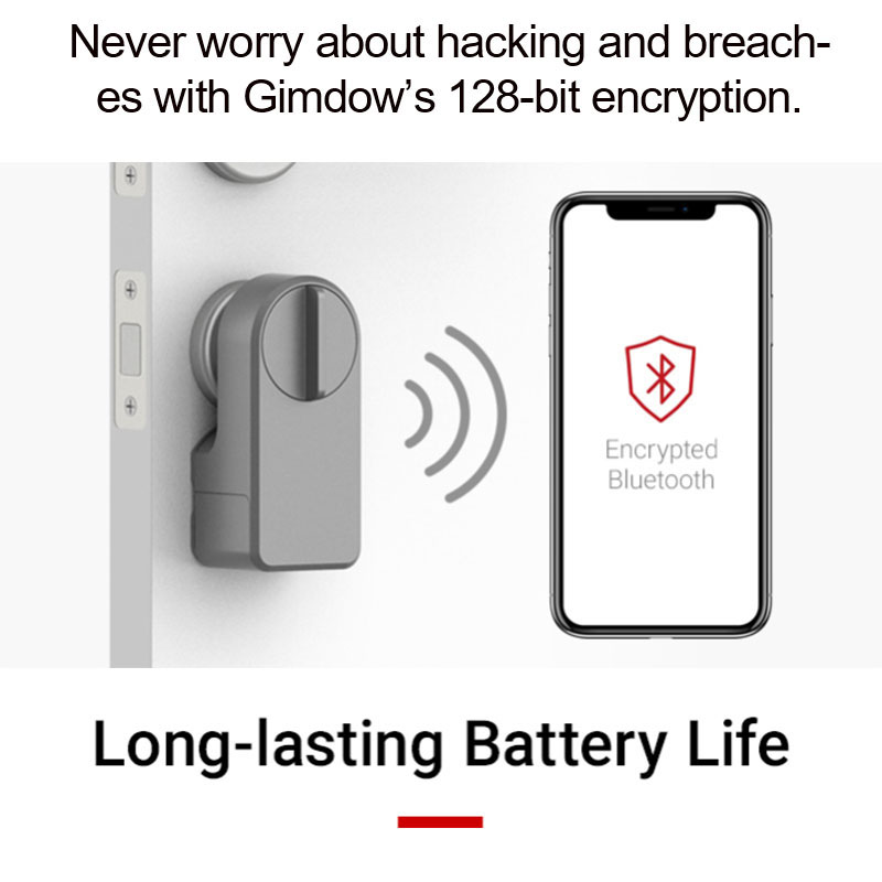 GIMDOW Bluetooth-compatible Ga - Home Security Gate recension och pris