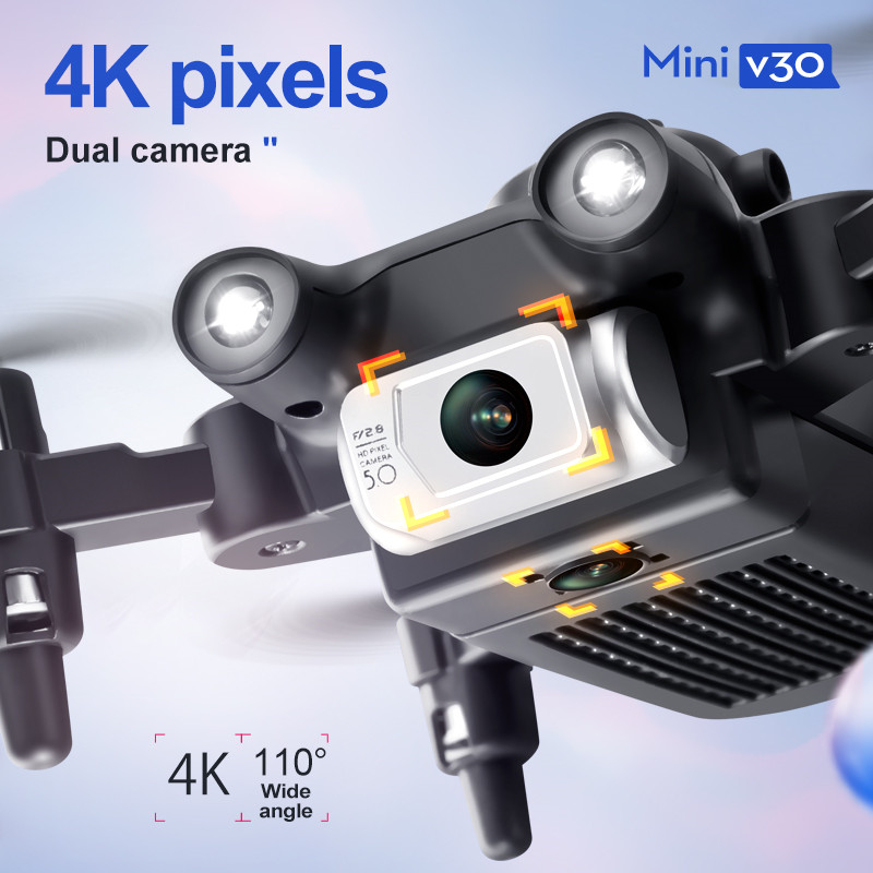 Mini V30 WiFi FPV Drone With 4 - Home Security Cameras Outdoor recension och pris