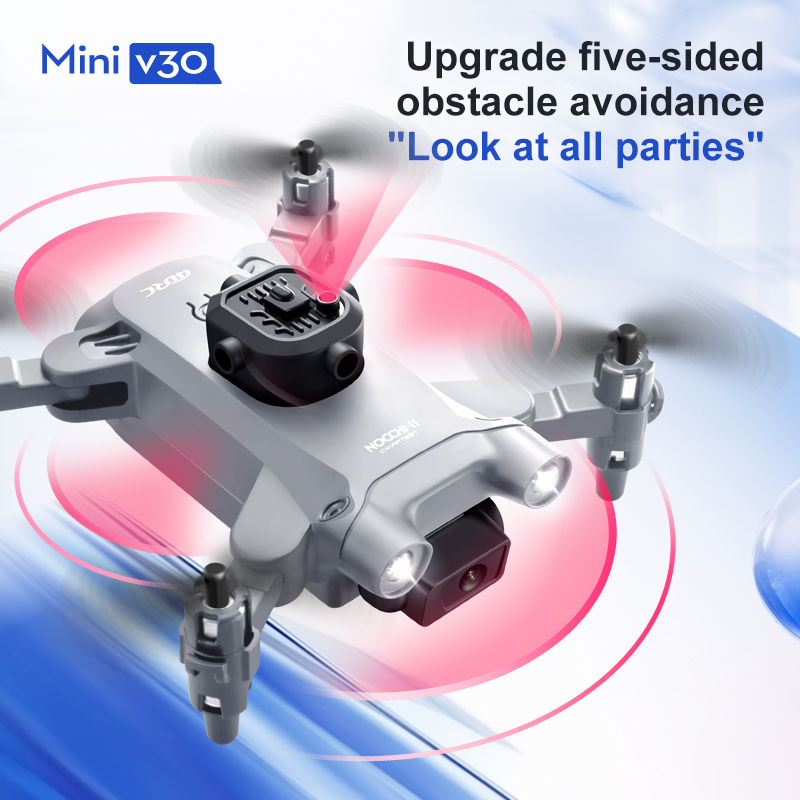 Mini V30 WiFi FPV Drone With 4 - Home Security Cameras Outdoor recension och pris