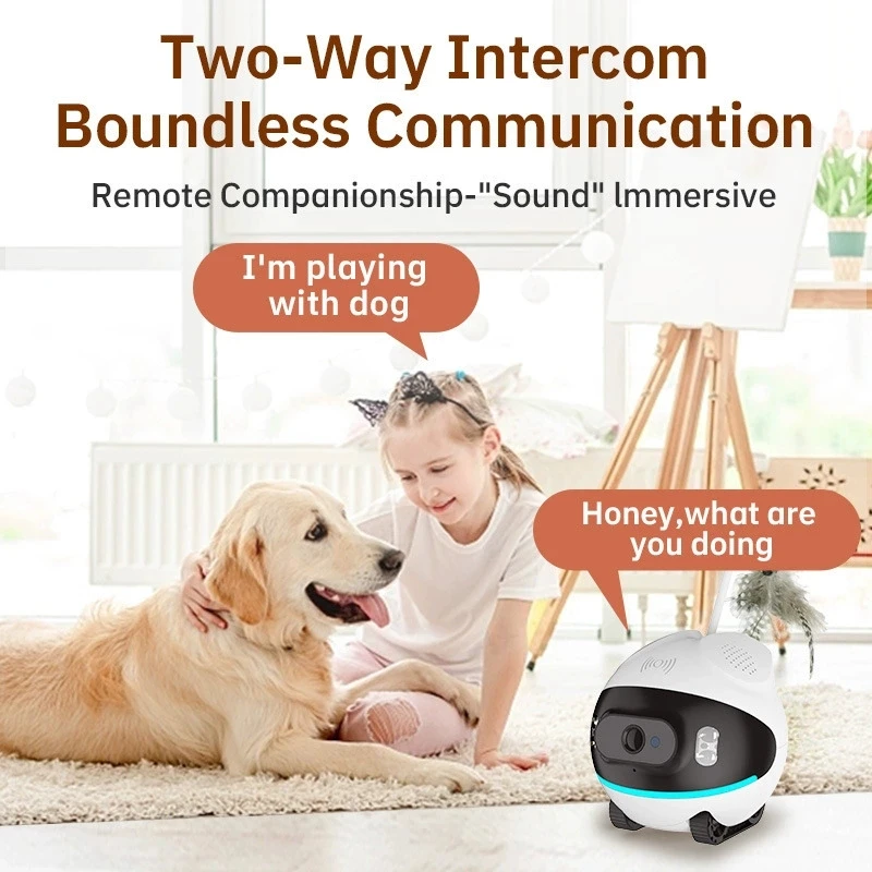 2MP 1080P Ubox APP Smart Pet G - Home Security Robot Dog recension och pris