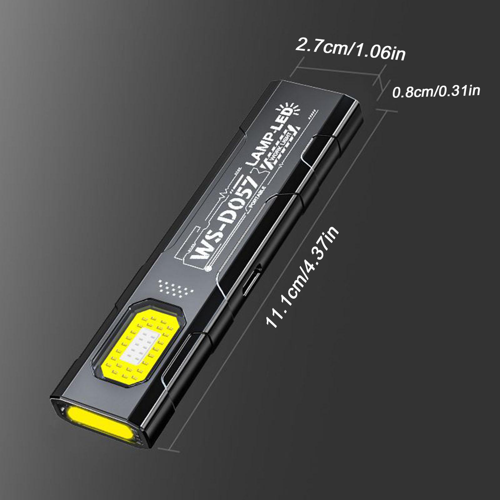 LED COB Flashlight Type C Rech - Home Security Flood Lights recension och pris