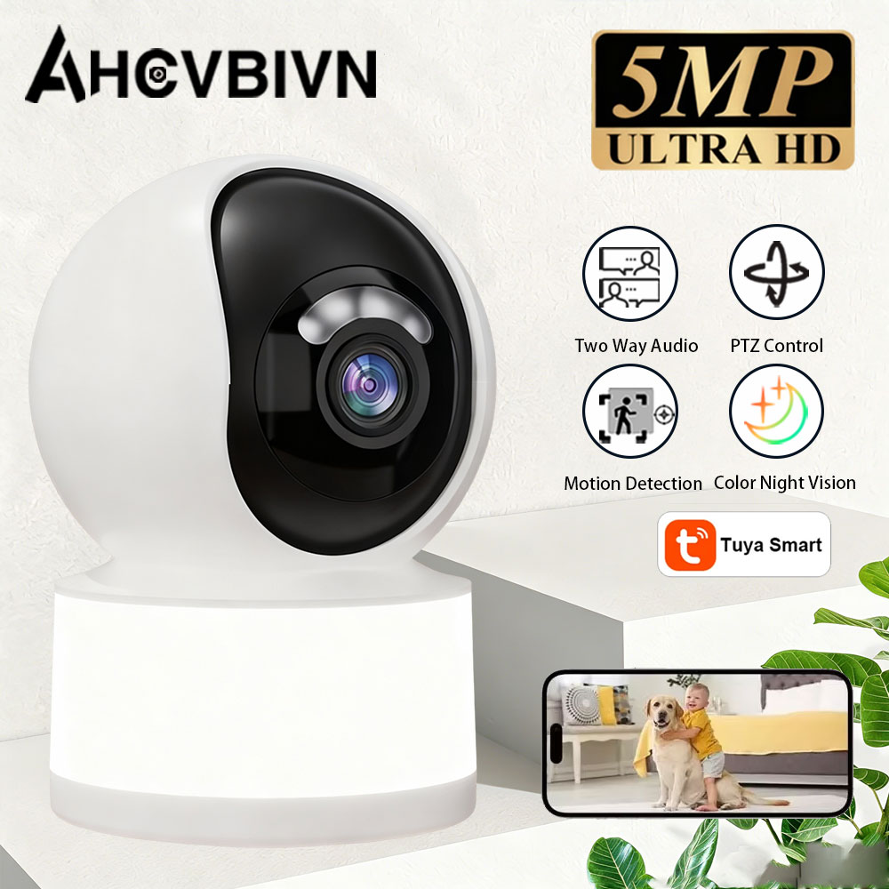 Tuya Smart 5MP 2K HD Mini WiFi - Home Security Flood Lights recension och pris