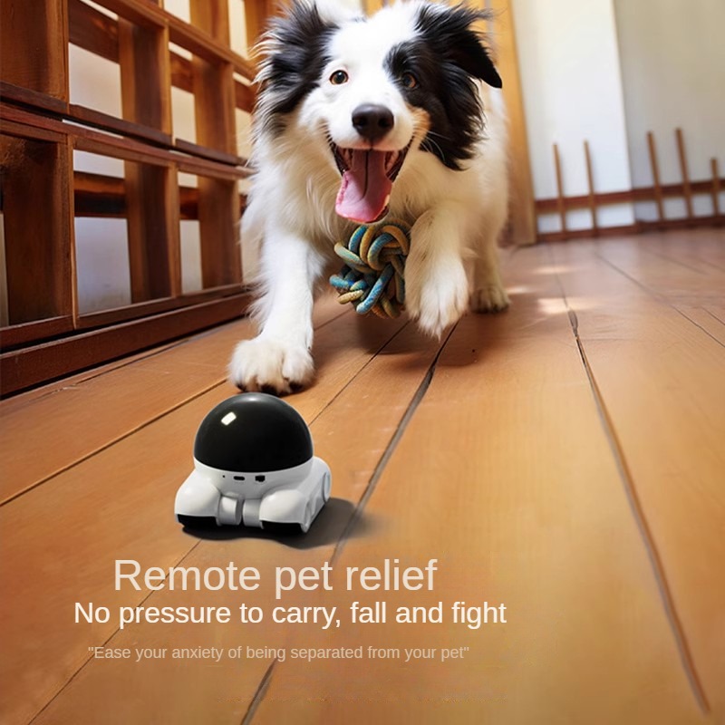 Smart Dual Lens IP Dome Robot  - Home Security Robot Dog recension och pris