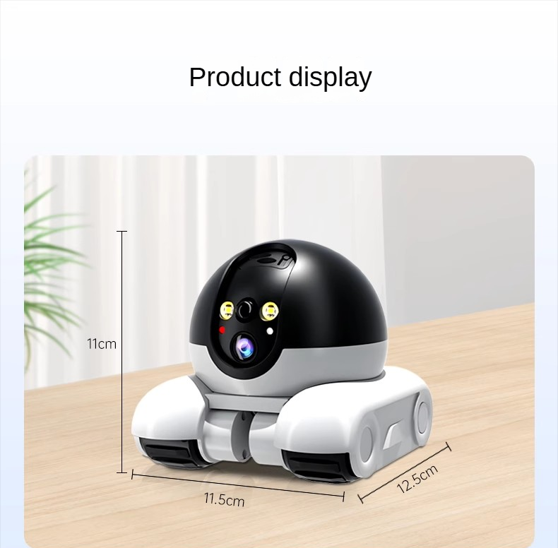 Smart Dual Lens IP Dome Robot  - Home Security Robot Dog recension och pris