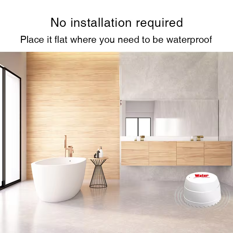 Tuya WiFi Water Leak Detector  - Home Security Equipment recension och pris
