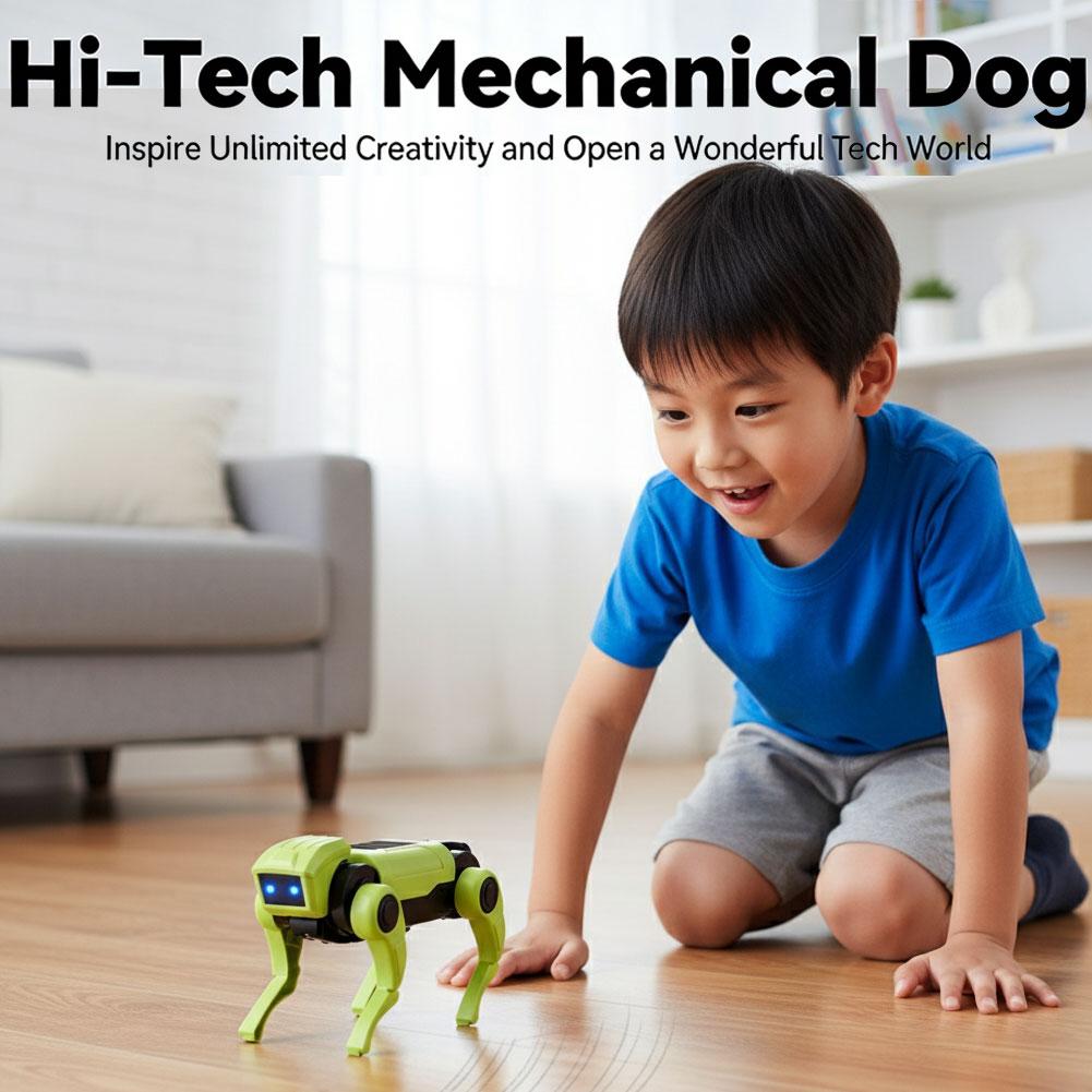1/2PCS Spuer DIY Assembled Nec - Home Security Robot Dog recension och pris