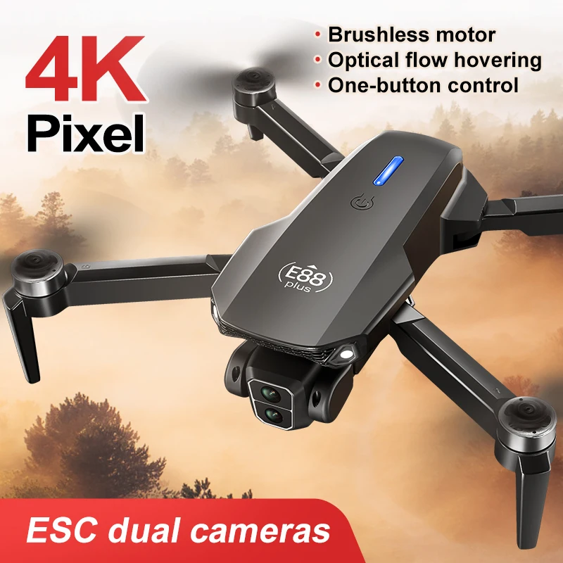 New E88 Plus Quadcopter Drone: - Home Security Cameras Outdoor recension och pris