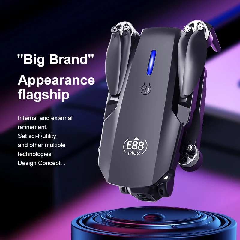 New E88 Plus Quadcopter Drone: - Home Security Cameras Outdoor recension och pris