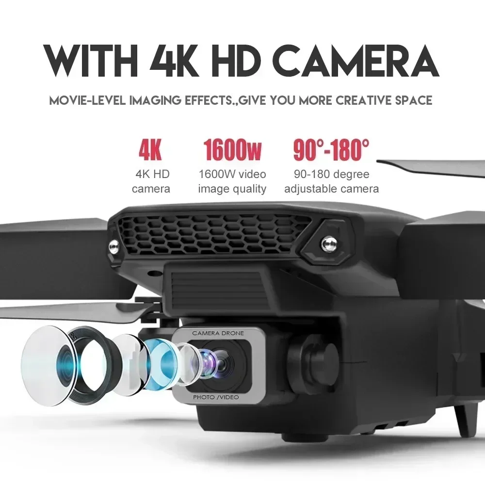 E88 Pro WIFI FPV Drone Wide An - Home Security Cameras Outdoor recension och pris