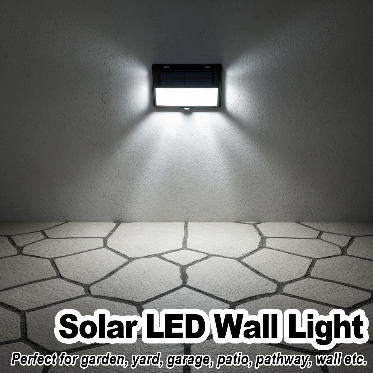 3-Sided LED Wall Light Auto On - Home Security Flood Lights recension och pris