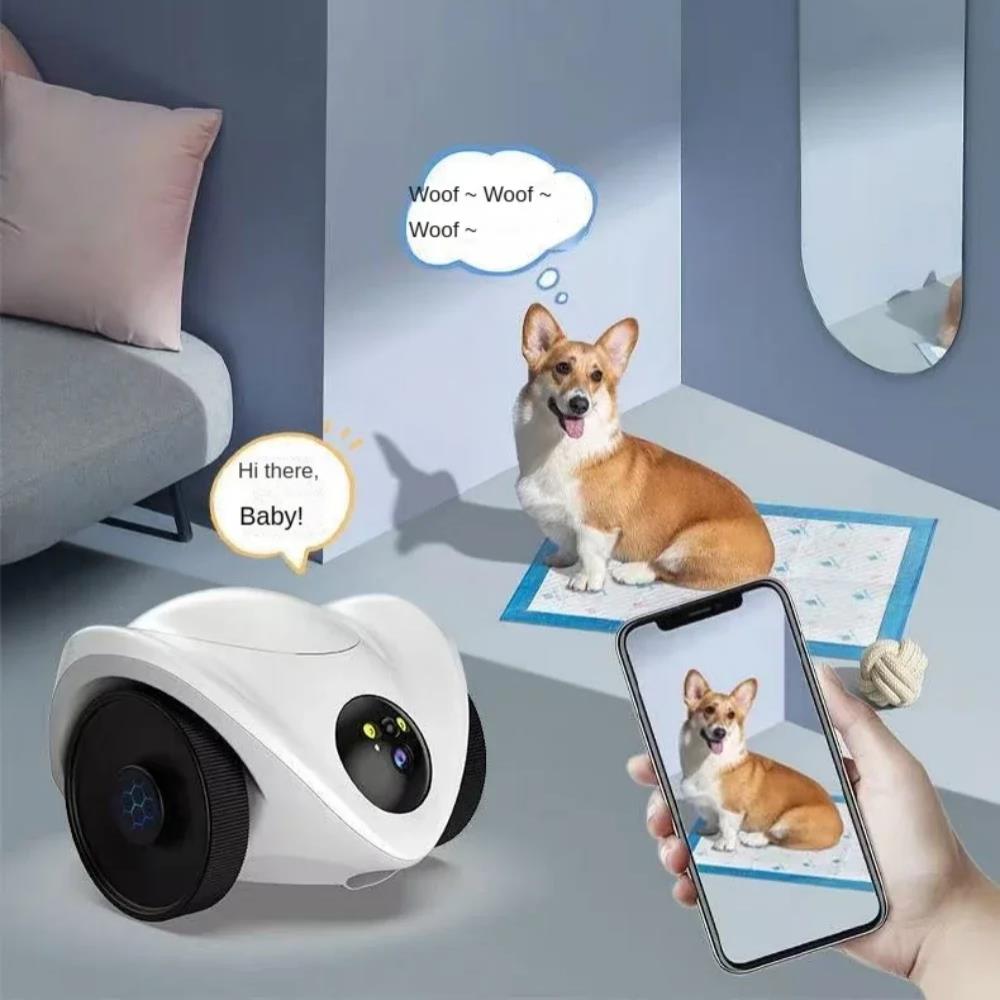 Pet Robot Camera 2MP HD Wifi C - Home Security Robot Dog recension och pris