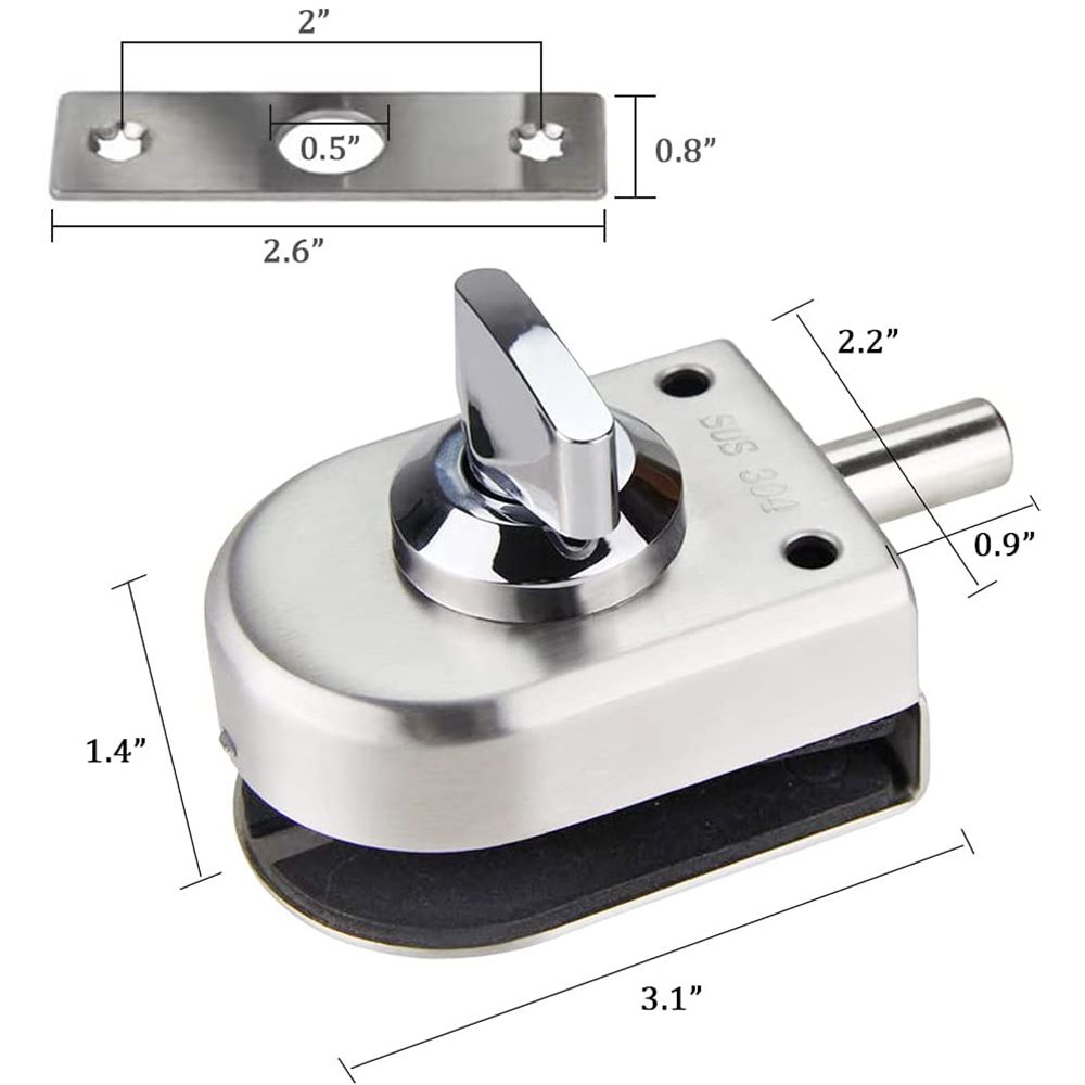 304 Stainless Steel Keyless Ho - Home Security Gate recension och pris