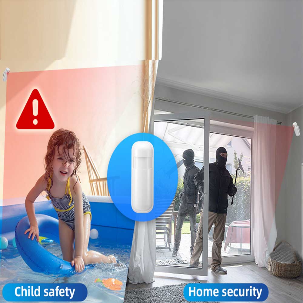 433MHZ PIR Sensor Home Alarm M - Home Security Equipment recension och pris
