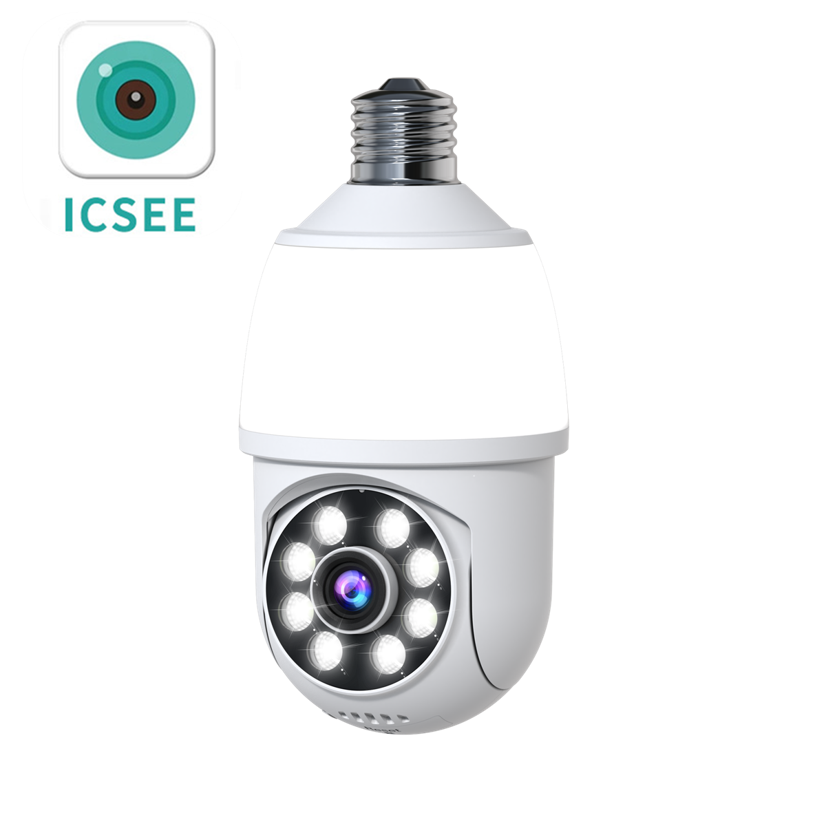 3MP 1296P iCsee APP  Full Colo - Home Security Flood Lights recension och pris