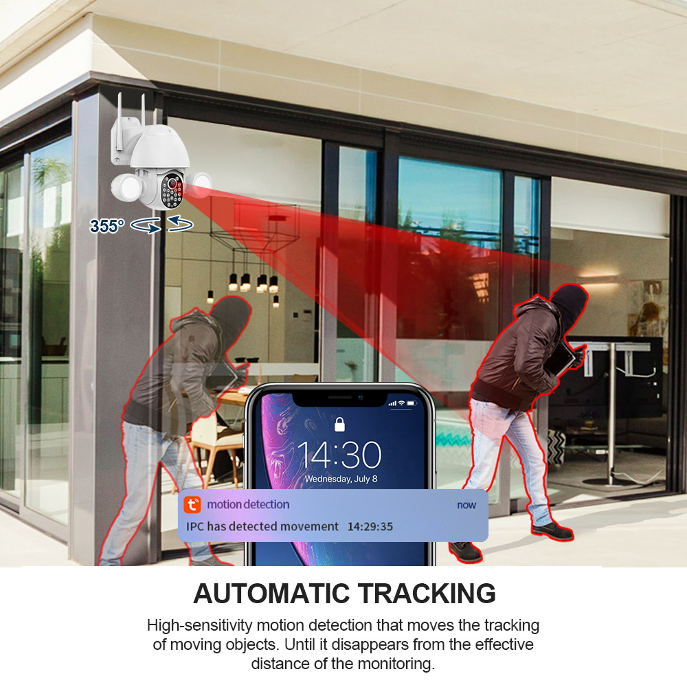 Tuya Smartlife APP Smart Light - Home Security Flood Lights recension och pris