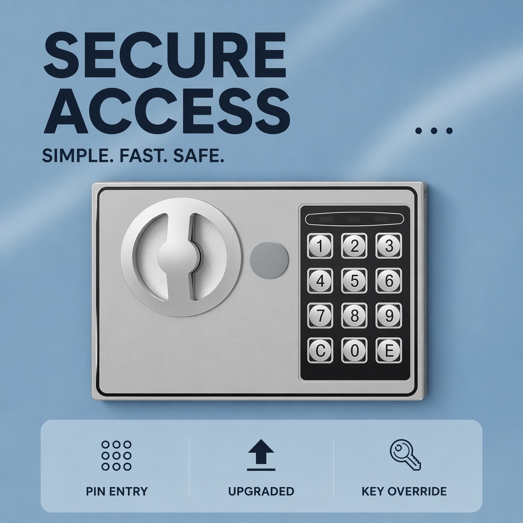 All Steel Electronic Digital K - Home Security Installation recension och pris