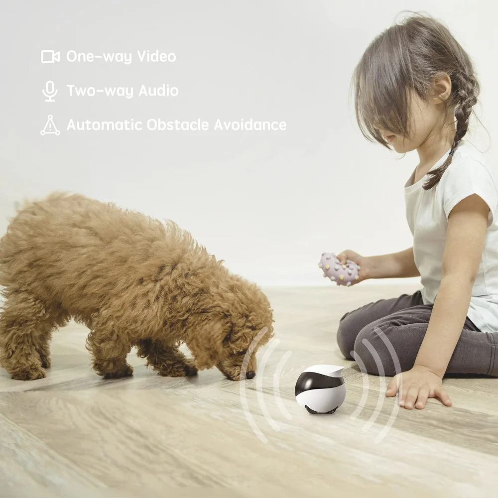 SE Camera Robot for Dog Cat Ba - Home Security Robot Dog recension och pris