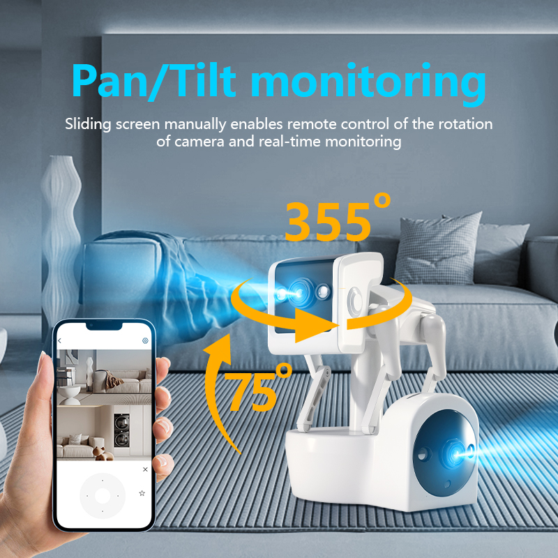 1080P 5G Dual Lens Robot Dog C - Home Security Robot Dog recension och pris