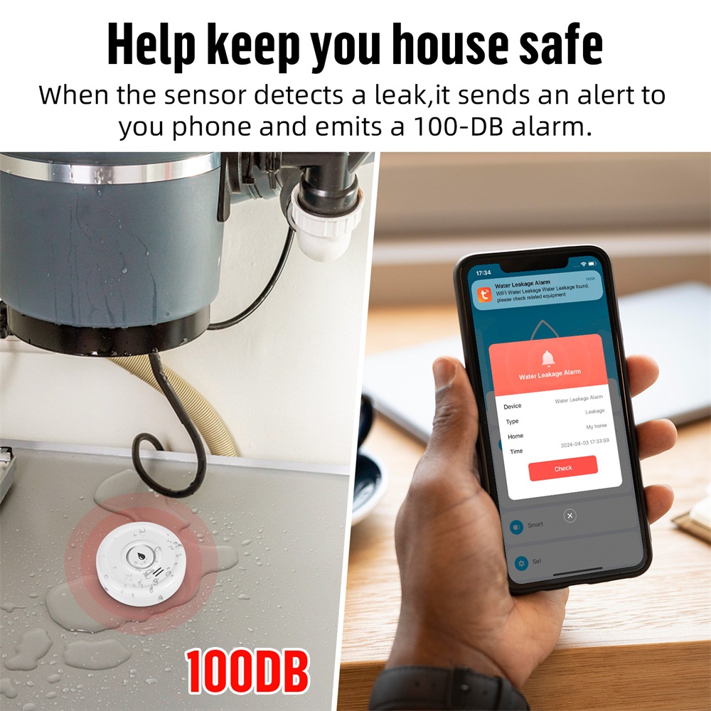 Fuers Water Leakage Detector S - Home Security Equipment recension och pris