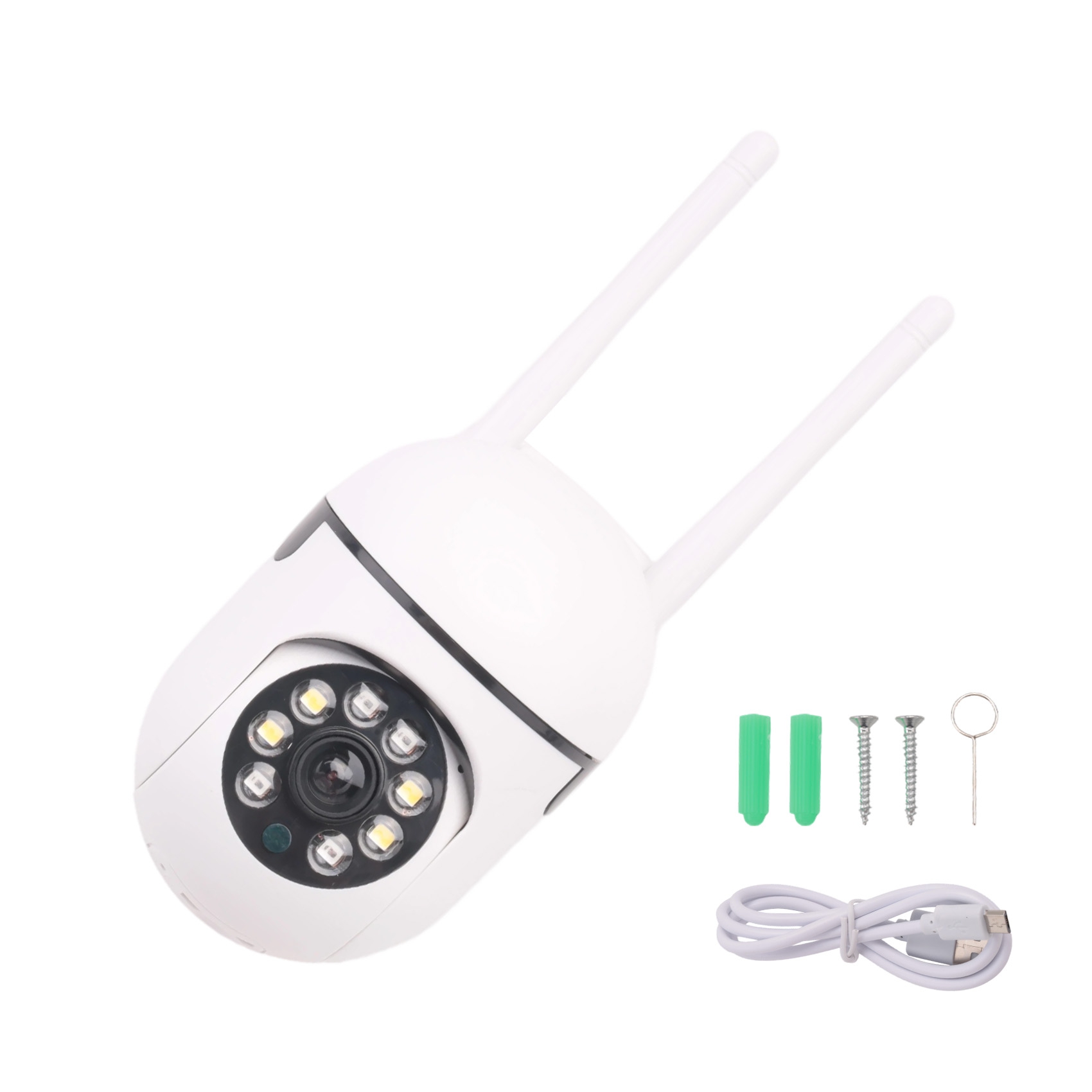 DT23 1080P WiFi Security Camer - Home Security Flood Lights recension och pris