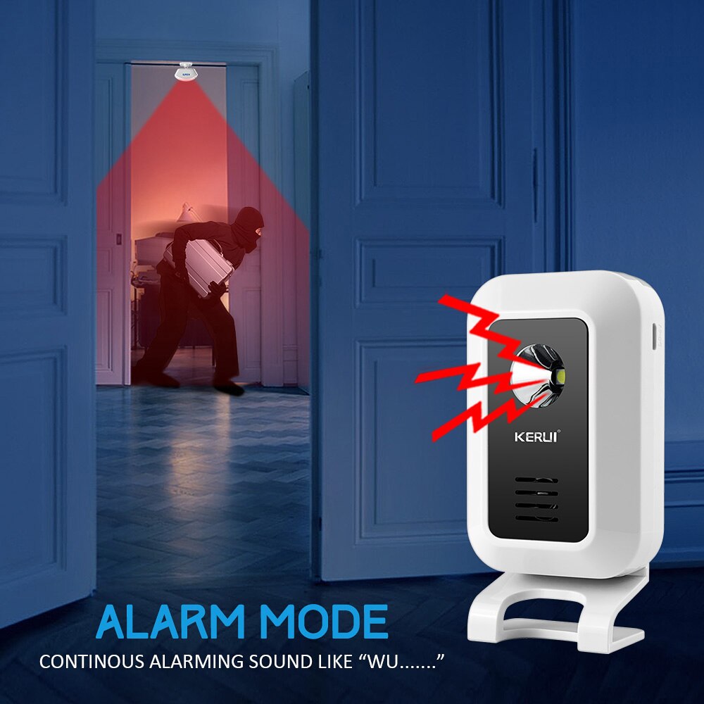 KERUI M7 Welcome Motion Sensor - Home Security Beams recension och pris