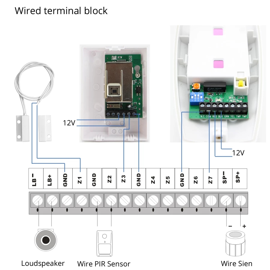 1/2/3/4/5/10/20PCS MC-38 Wired - Home Security Equipment recension och pris