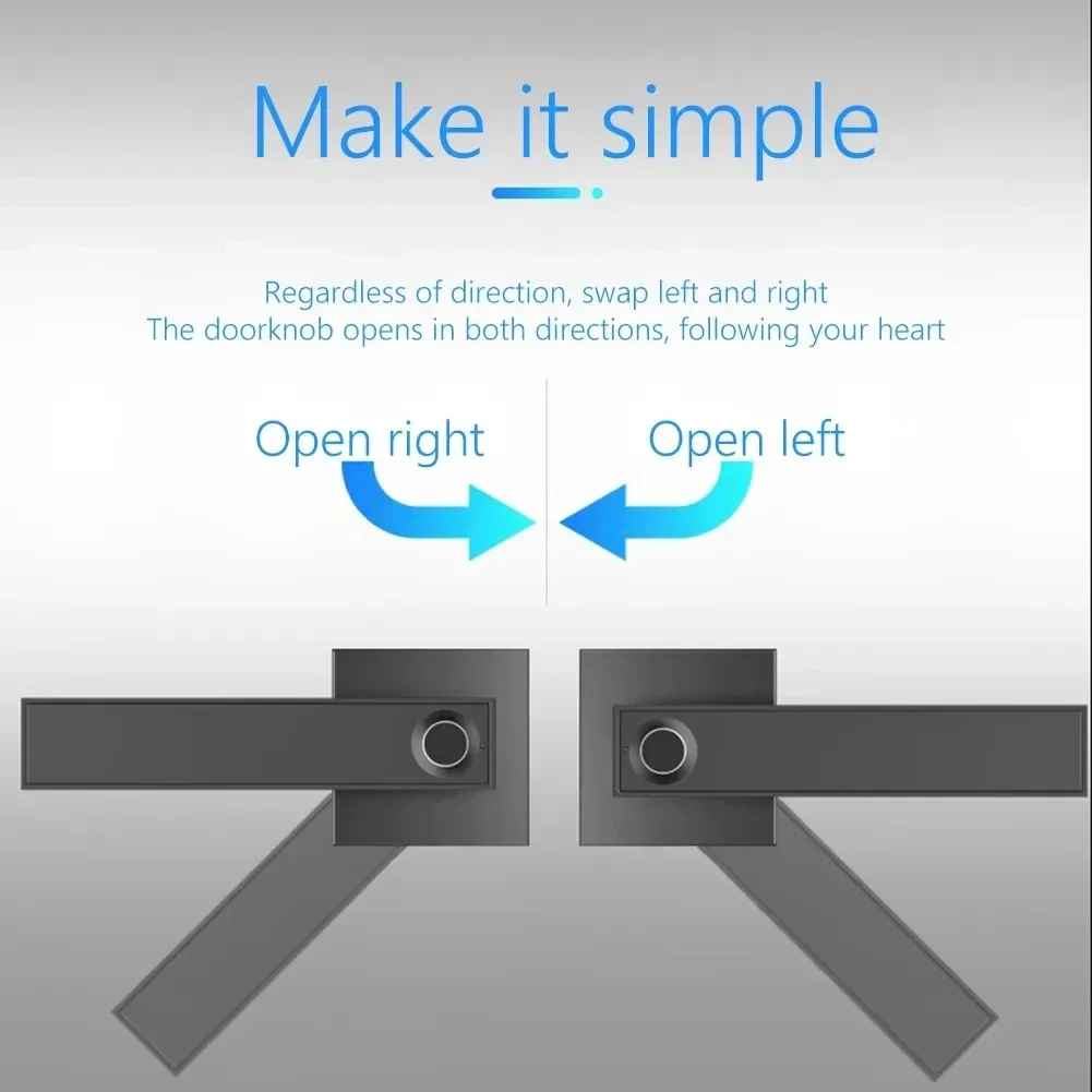 New Smart Door Lock With Bluet - Home Security Gate recension och pris