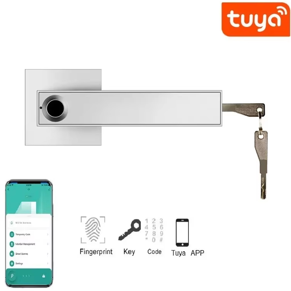 New Smart Door Lock With Bluet - Home Security Gate recension och pris
