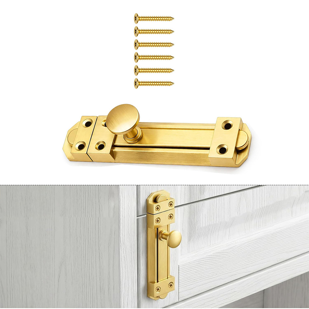 5 Inch Solid Brass Sliding Doo - Home Security Gate recension och pris