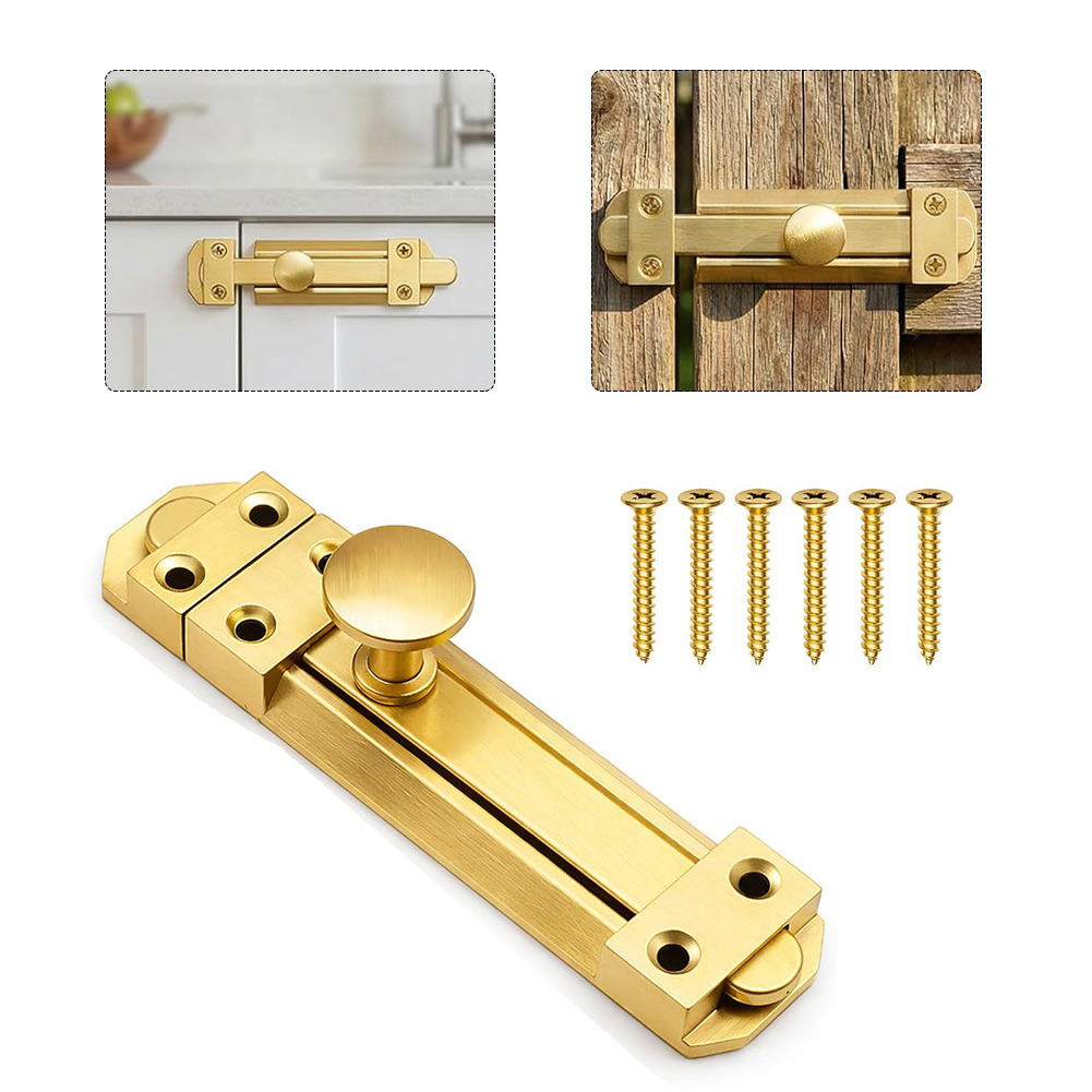 5 Inch Solid Brass Sliding Doo - Home Security Gate recension och pris