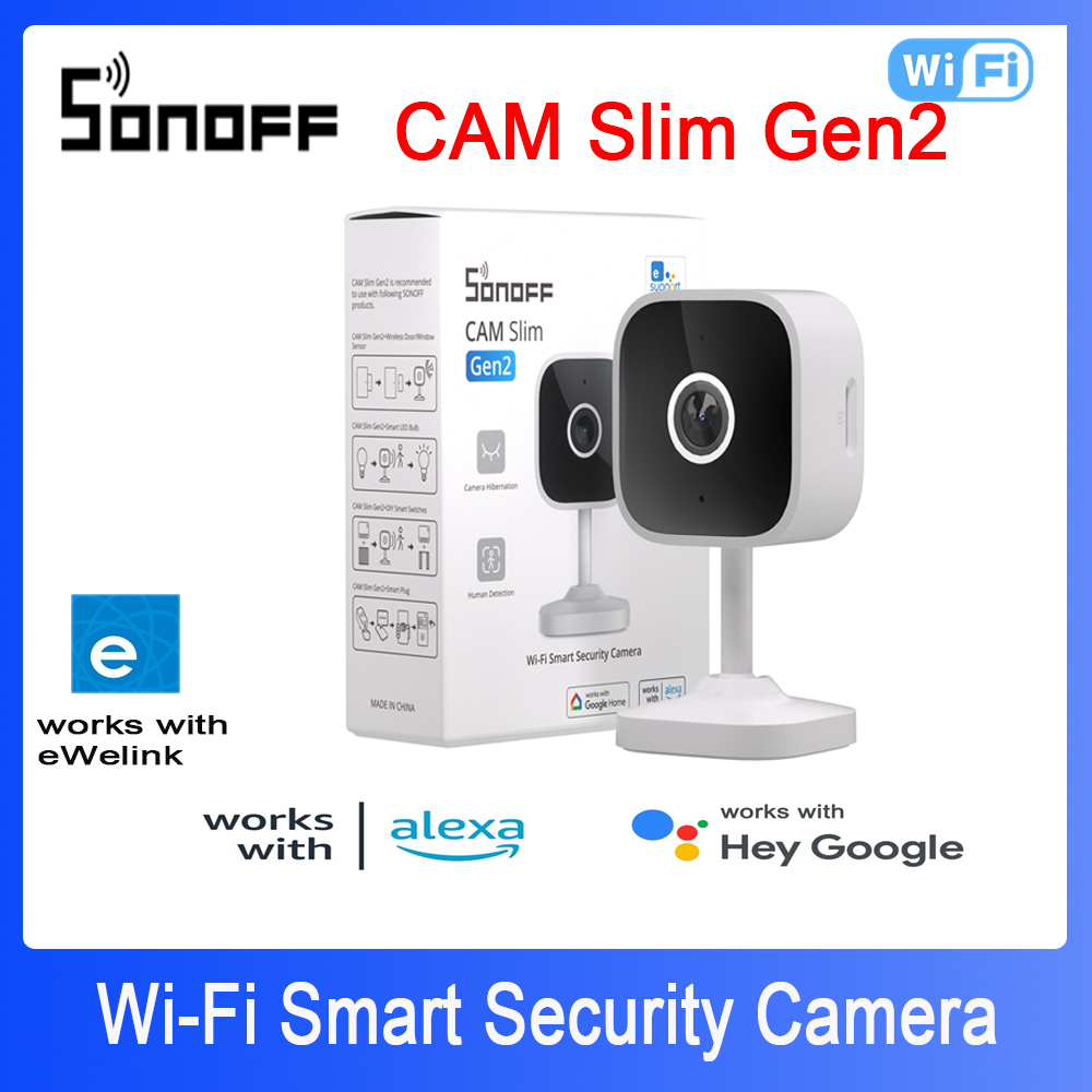 SONOFF CAM Slim Gen2 WiFi Smar - Home Security Diy recension och pris