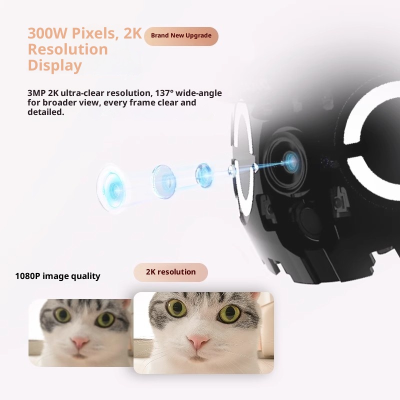 Enabot ROLA Mini Smart Robot I - Home Security Wireless Cameras recension och pris