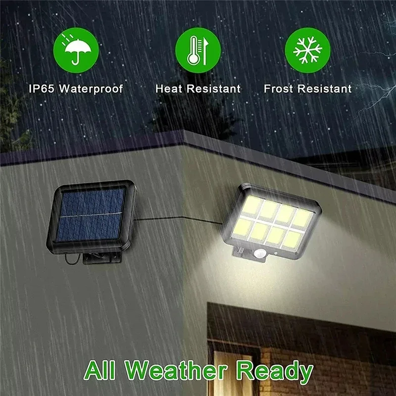 LED Solar Split Wall Lamp Outd - Home Security Flood Lights recension och pris