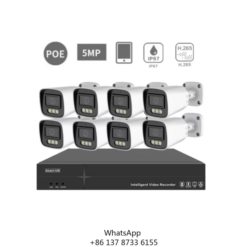 5MP 4CH 8CH Home Cctv Security - Home Security And Camera System recension och pris