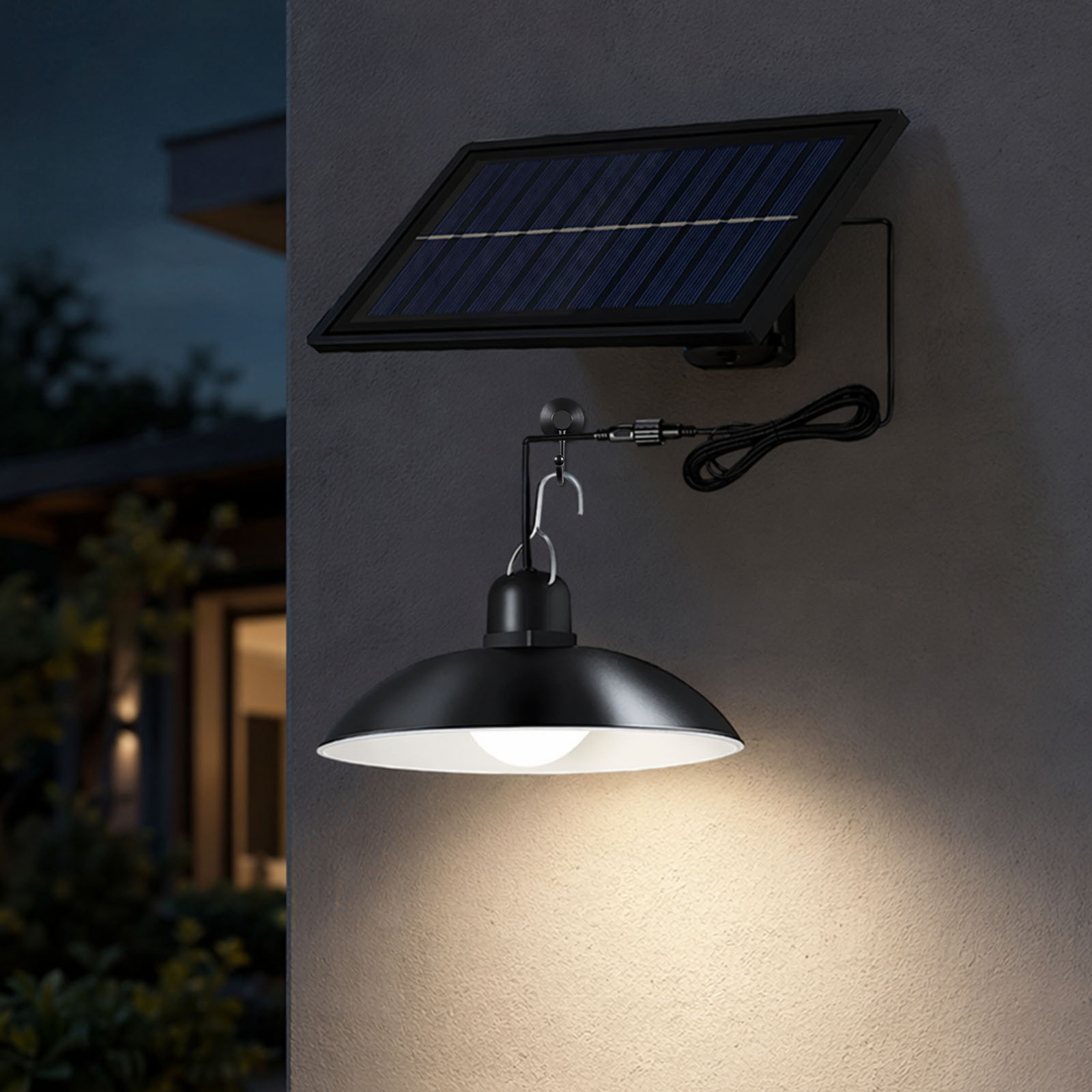 Solar Street Lights Outdoor, C - Home Security Flood Lights recension och pris